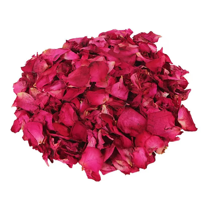 30/50/100G Romantic Natural Dried Rose Petals Bath Dry Flower Petal Spa Whitening Shower Aromatherapy Bathing Supply