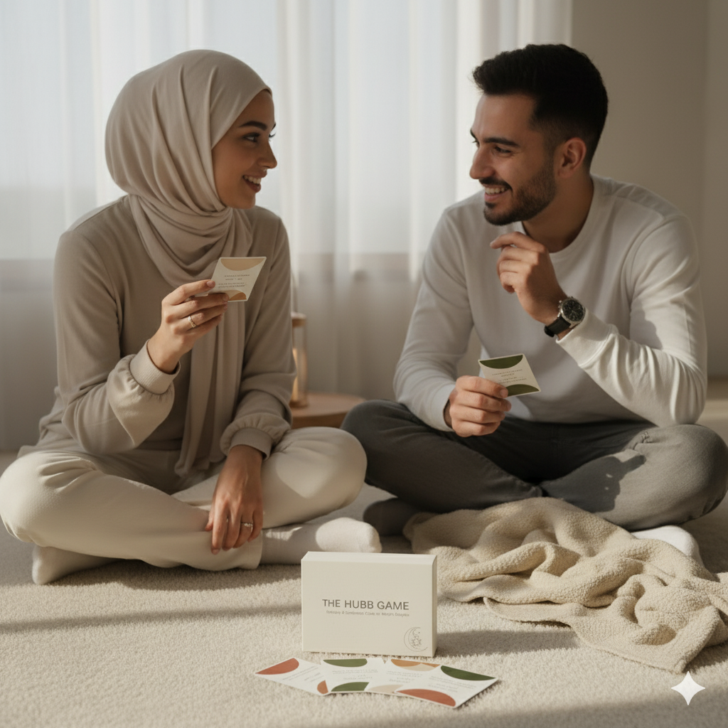 The Hubb Game – Intimacy & Connection Cards for Muslim Couples