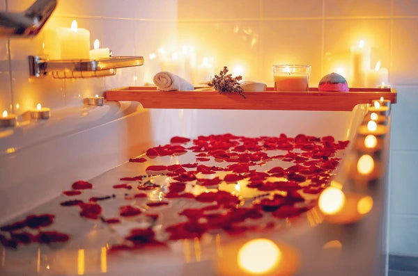 Natural Dried Rose Petals- Romantic Spa Moments